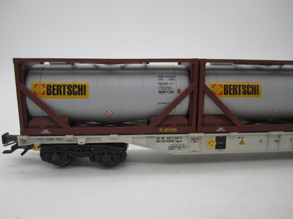 Märklin H0 - 47097 - Containerwagen Sgnss "Bertsch" van Hupac