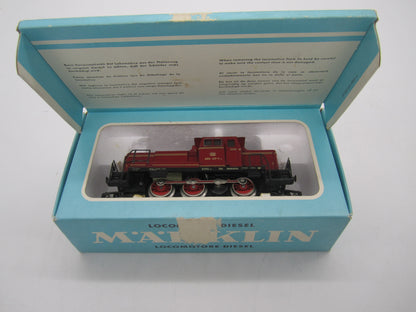 Märklin H0 - 3065 - Dieselloc, BR 260 van de DB met telexkoppeling - Digitaal