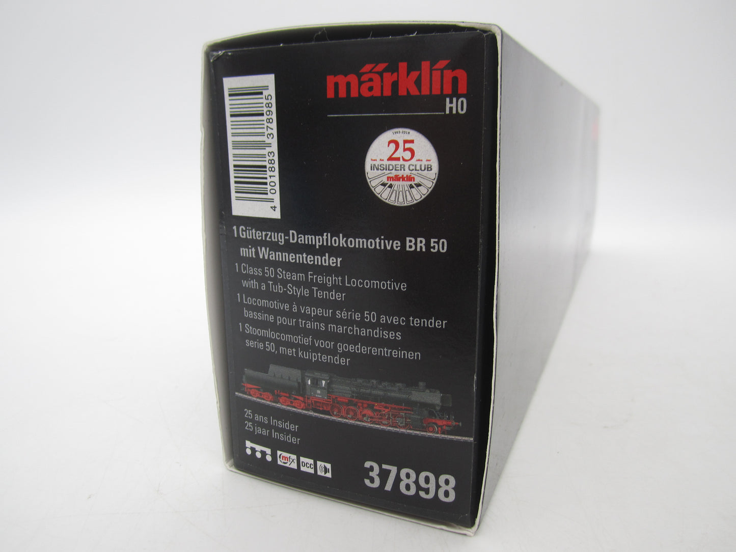 Märklin H0 - 37898 - Stoomloc met kuiptender, BR 50 van de DB - MFX+/Sound - Insider