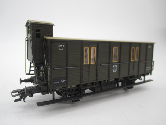 Märklin H0 - 60-01 - 2-assige Postwagen van de DRG