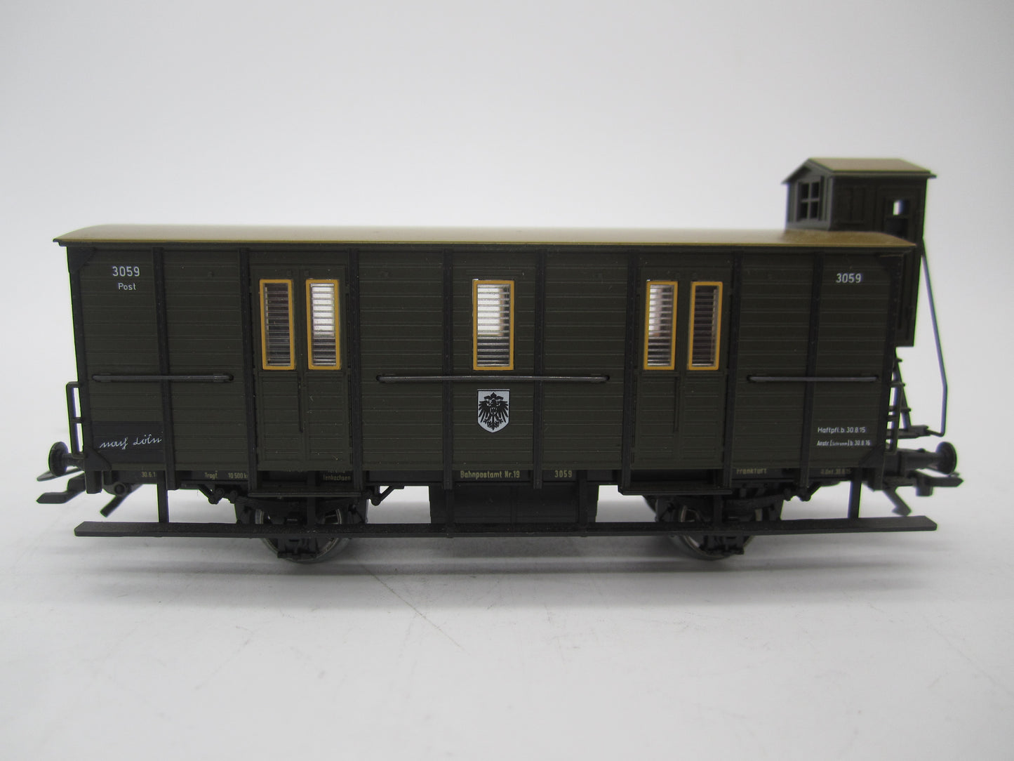 Märklin H0 - 60-01 - 2-assige Postwagen van de DRG
