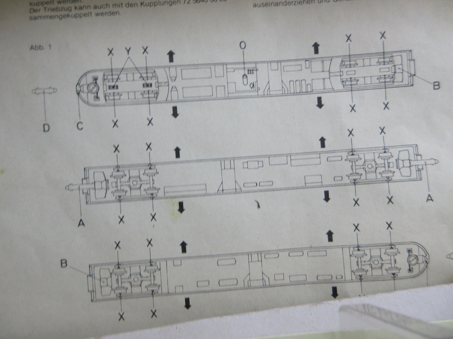 Minitrix N - 12829 - 3-delige "Koploper" van de NS