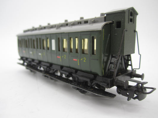 Märklin H0 - 4005 - 3-assige personenwagen, met remmershuis 2e klas van de DB