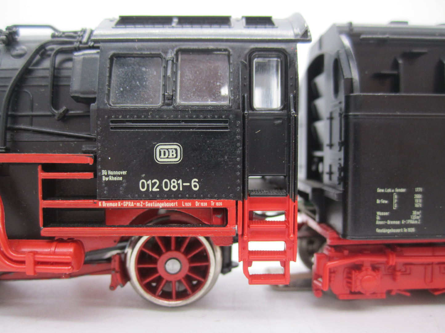 Märklin H0 - 3310 - Stoomloc met olietender, BR 012 van de DB - Digitaal