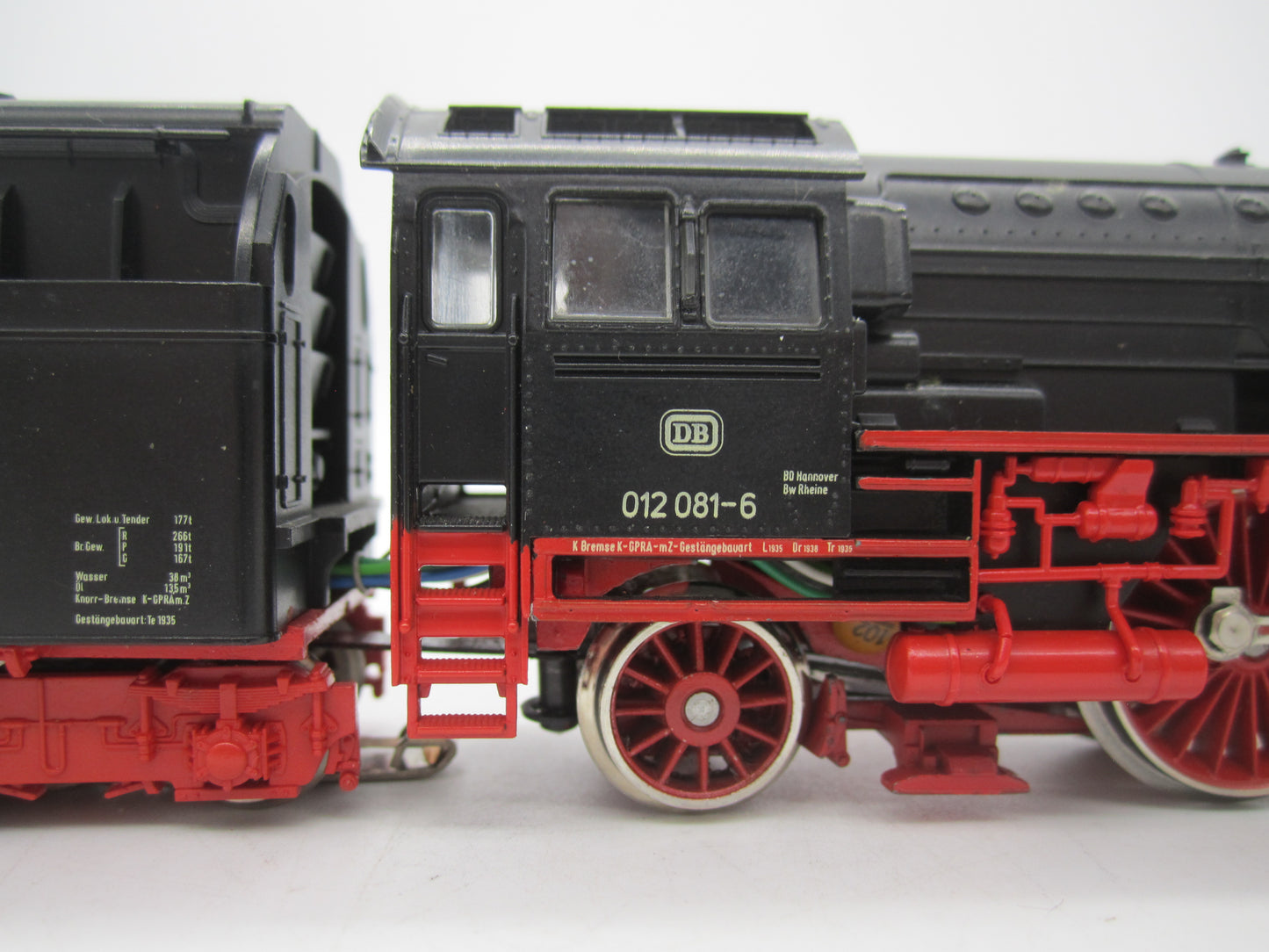 Märklin H0 - 3310 - Stoomloc met olietender, BR 012 van de DB - Digitaal