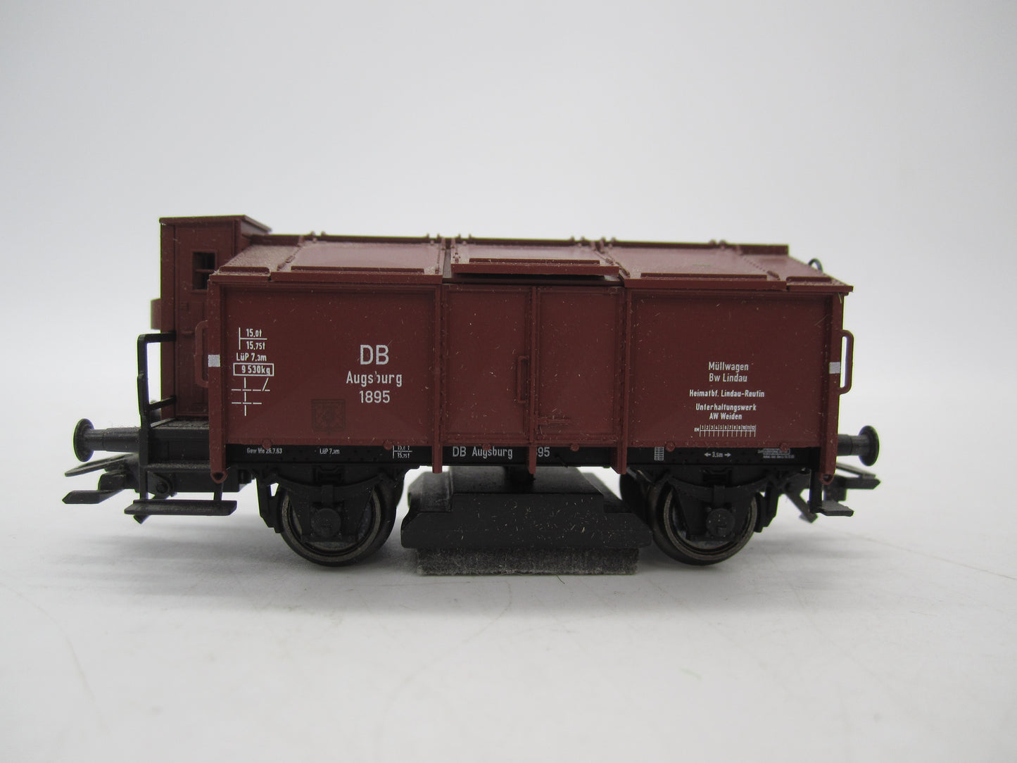 Märklin H0 - 46042 - Kleppenwagen, reinigingswagen van de DB