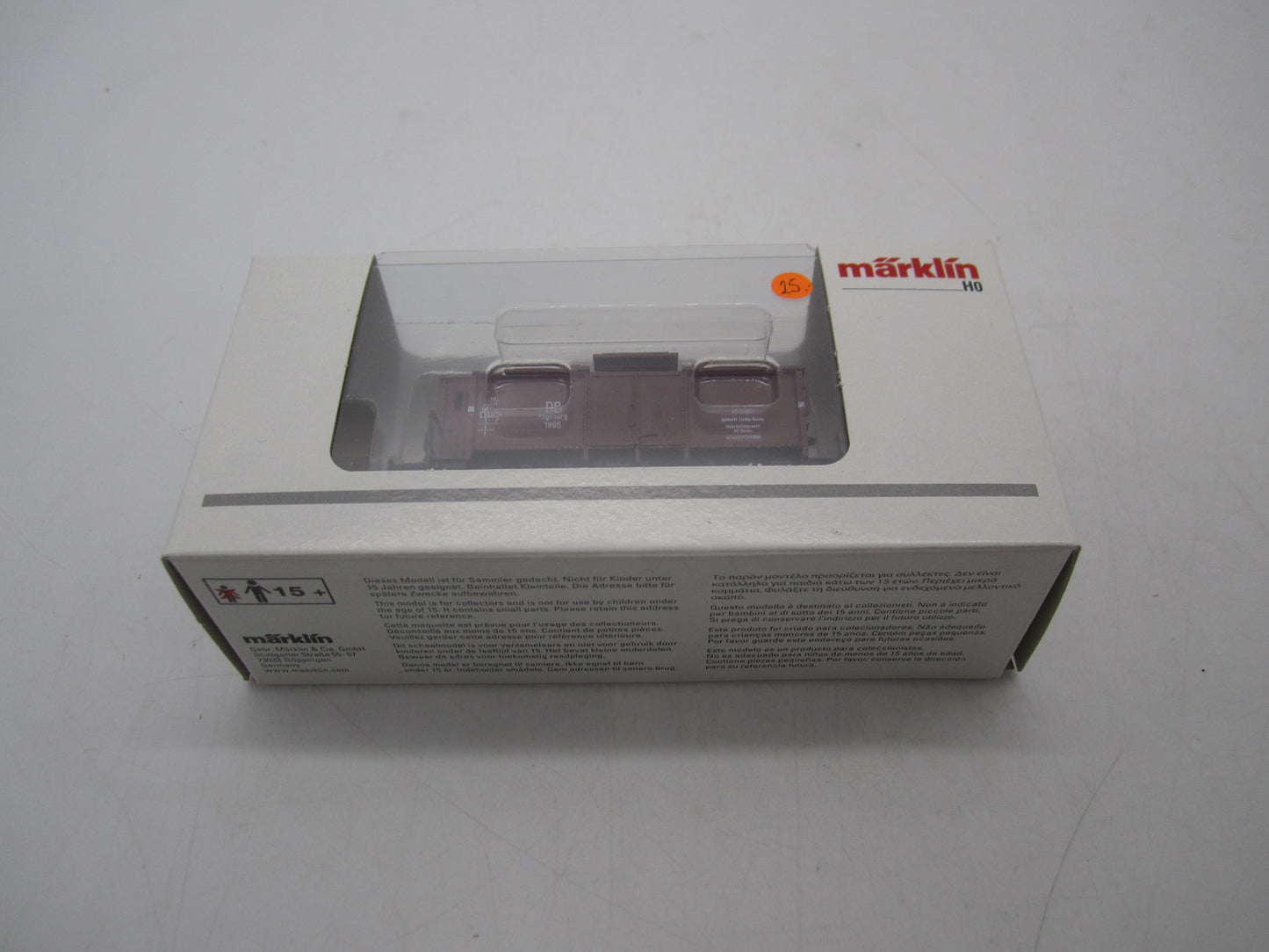 Märklin H0 - 46042 - Kleppenwagen, reinigingswagen van de DB