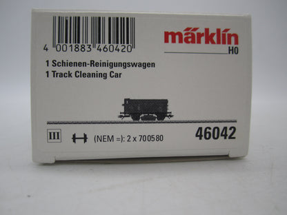 Märklin H0 - 46042 - Kleppenwagen, reinigingswagen van de DB