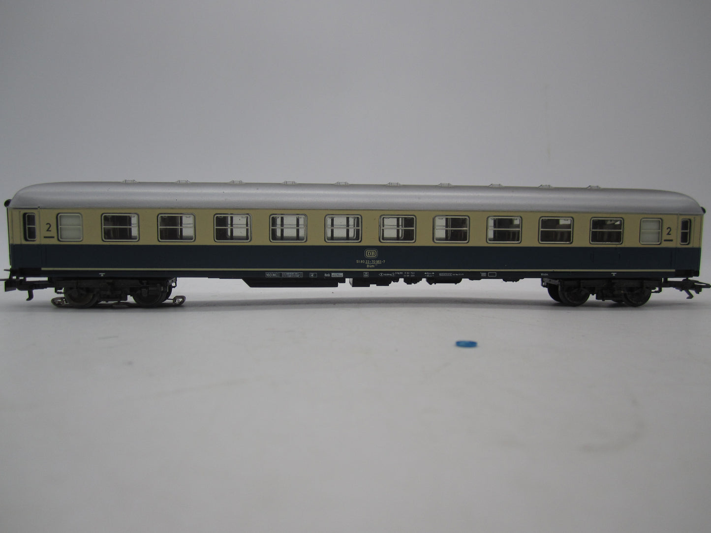 Märklin H0 - 4092 - Rijtuig 2e klas van de DB, met verlichting