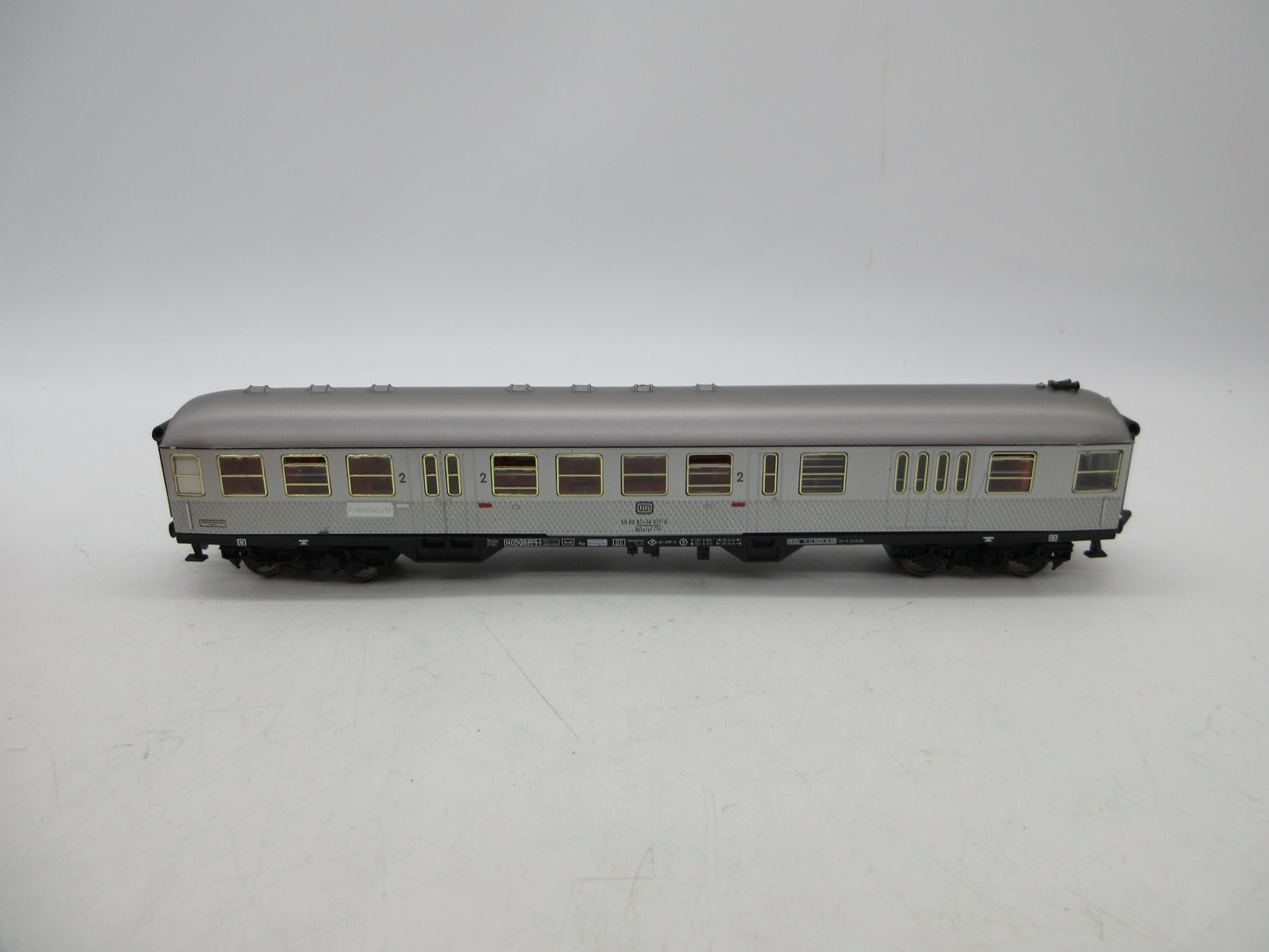 Fleischmann H0 - 5120 - Stuurstandrijtuig 2e klas "Silberlinge" van de DB, met interieurverlichting