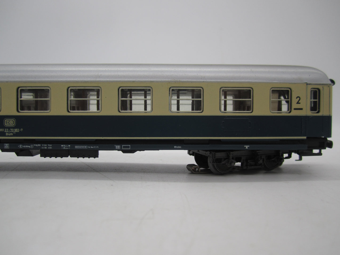 Märklin H0 - 4092 - Rijtuig 2e klas van de DB, met verlichting