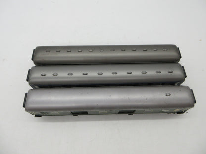 Fleischmann H0 - 1501/1502/1504 - Rijtuig 2e klas, 1e klas en bagagerijtuig van de DB, met interieurverlichting