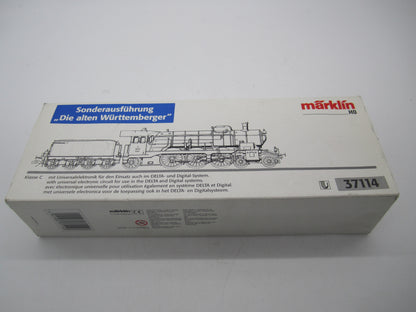 Märklin H0 - 34114 - Stoomloc met tender, Klasse C van de K.W.St.E. Speciale uitvoering geweatherd - Digitaal