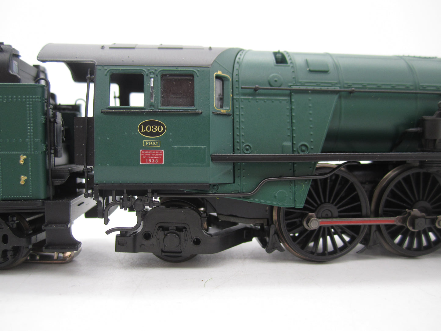 Märklin H0 - 39480 - Stoomloc met tender, Reihe 1 van de NMBS - MFX+/Sound