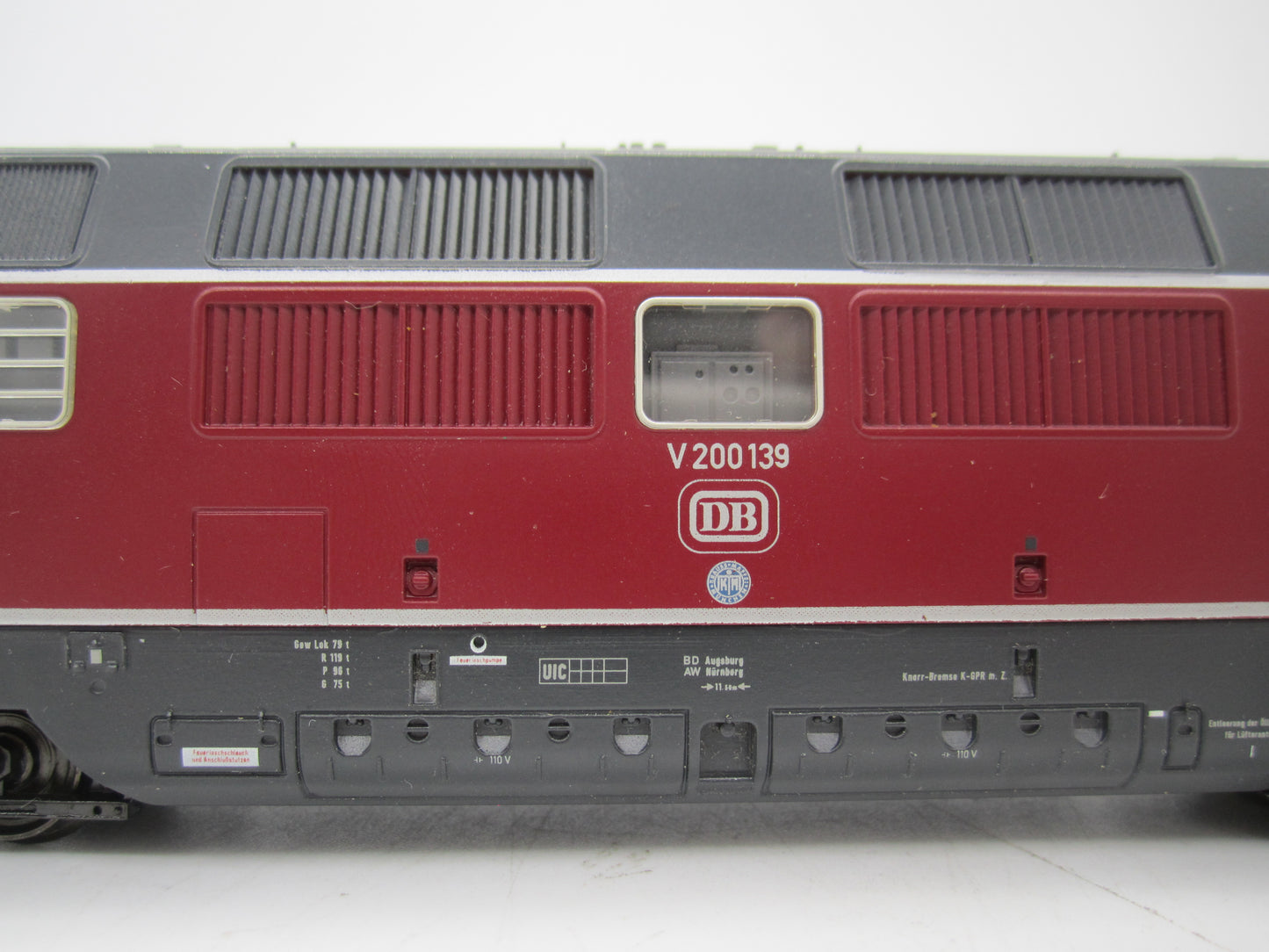Märklin H0 - 8381 - Dieselloc, V200 van de DB wisselstroom - Digitaal