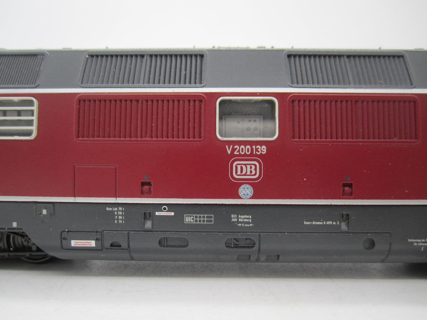 Märklin H0 - 8381 - Dieselloc, V200 van de DB wisselstroom - Digitaal