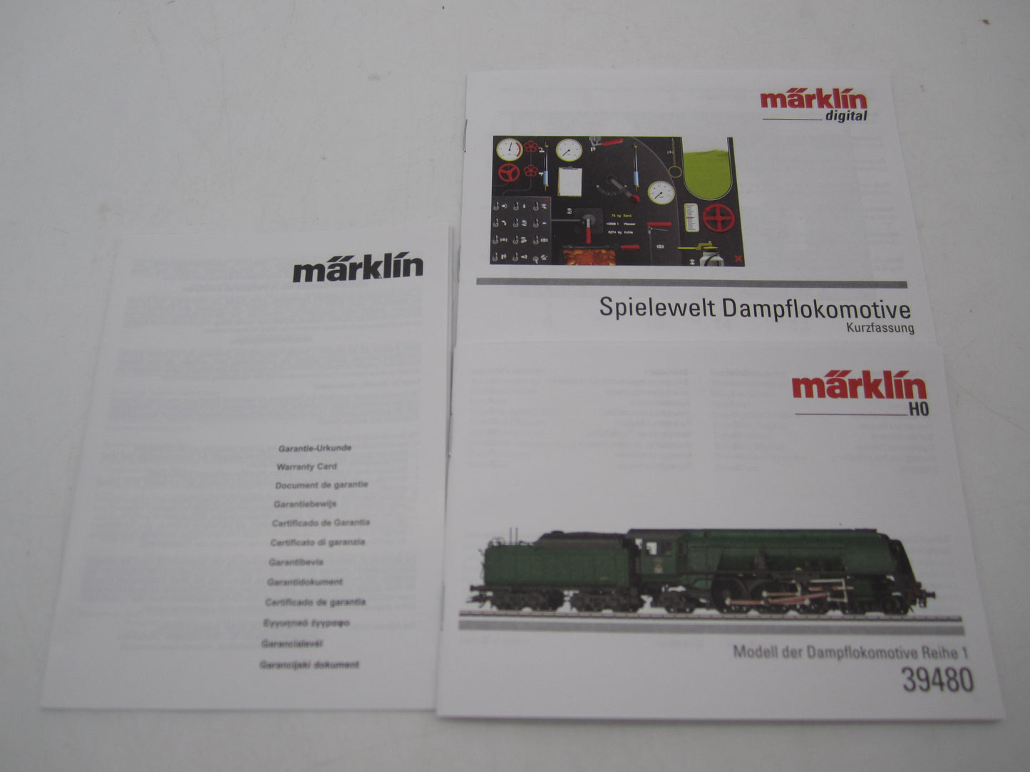 Märklin H0 - 39480 - Stoomloc met tender, Reihe 1 van de NMBS - MFX+/Sound