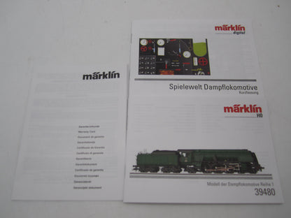 Märklin H0 - 39480 - Stoomloc met tender, Reihe 1 van de NMBS - MFX+/Sound