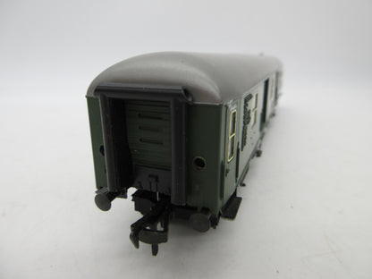 Fleischmann H0 - 1504 - Bagagerijtuig van de DB, met interieurverlichting en sluitlicht