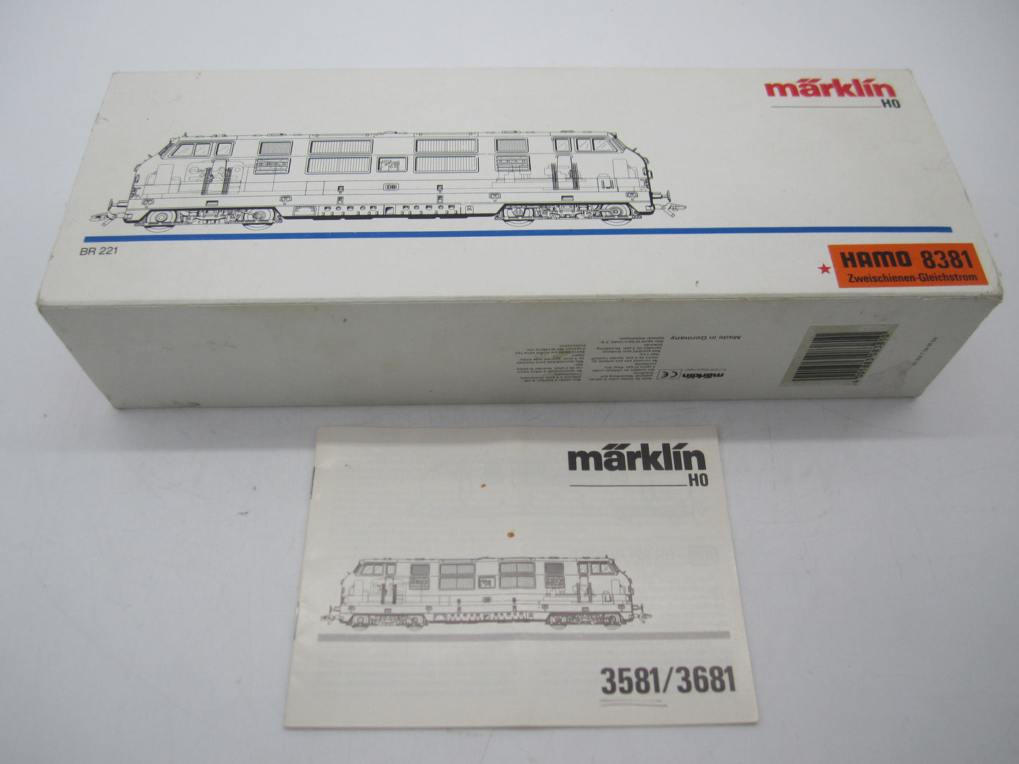 Märklin H0 - 8381 - Dieselloc, V200 van de DB wisselstroom - Digitaal