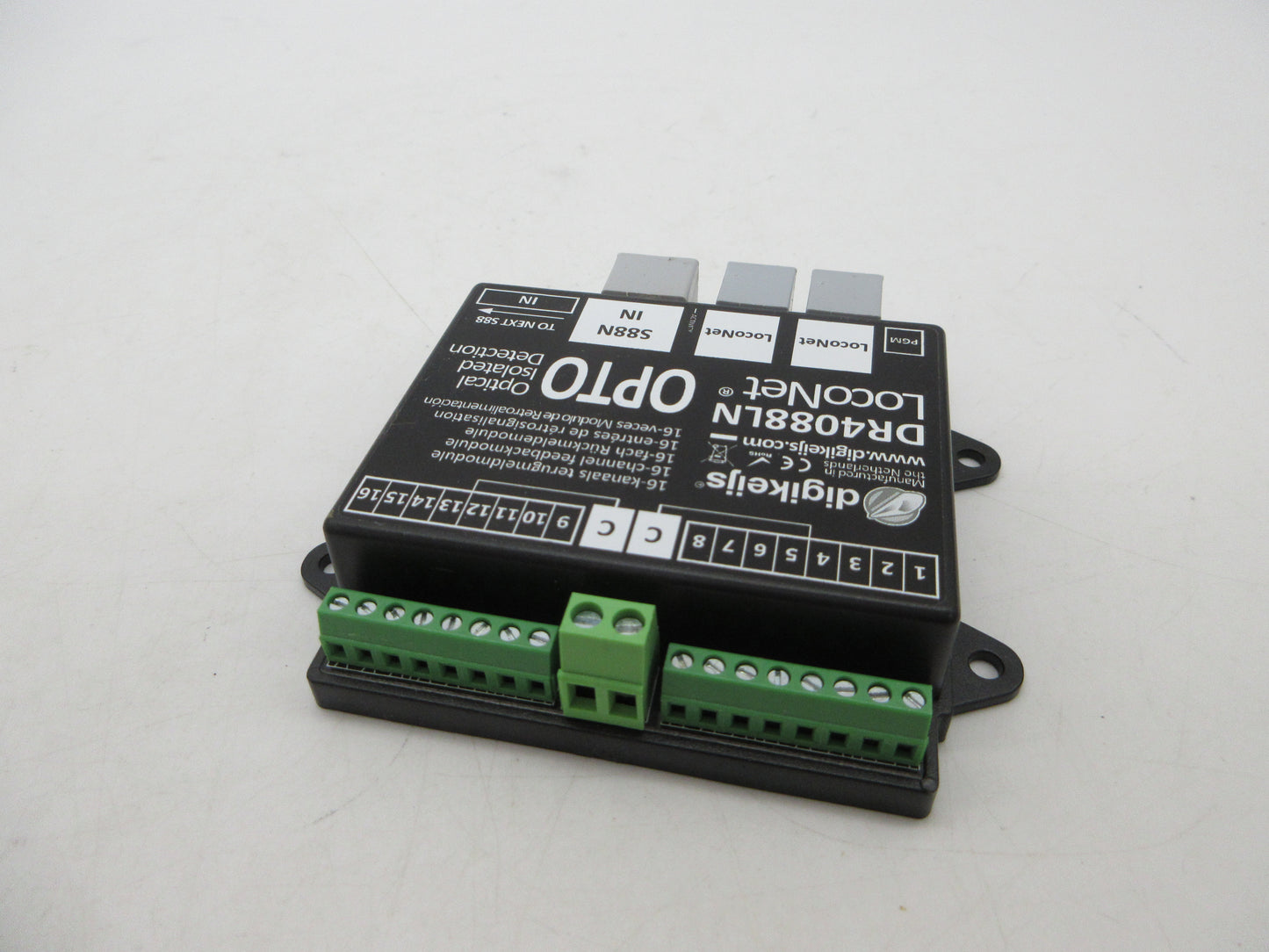 Digikeijs H0/N - DR 4088 LN Opto - 16-kanaals terugmeldmodule