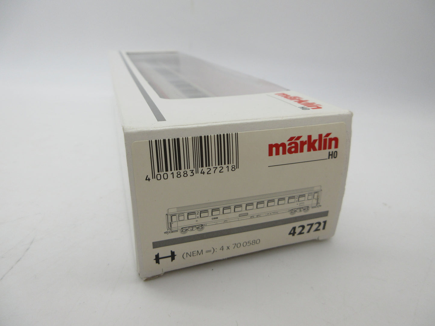 Märklin H0 - 42721 - Personenrijtuig 2e klas van de ÖBB, met verlichting