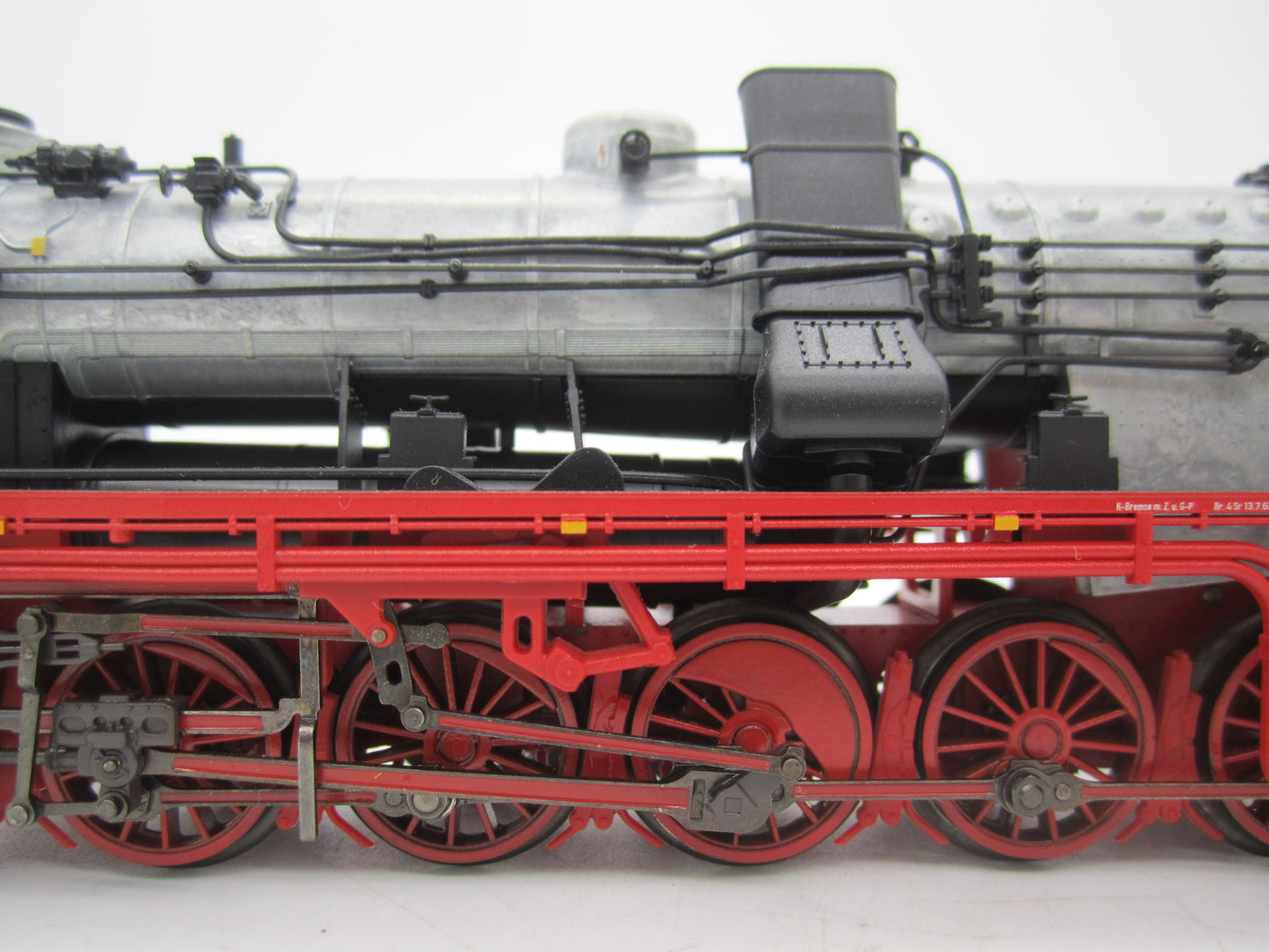 Märklin H0 - 37049 - Stoomloc met tender, BR 50.40 van de DB ongelakt - MFX/Sound