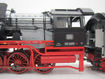 Märklin H0 - 37049 - Stoomloc met tender, BR 50.40 van de DB ongelakt - MFX/Sound