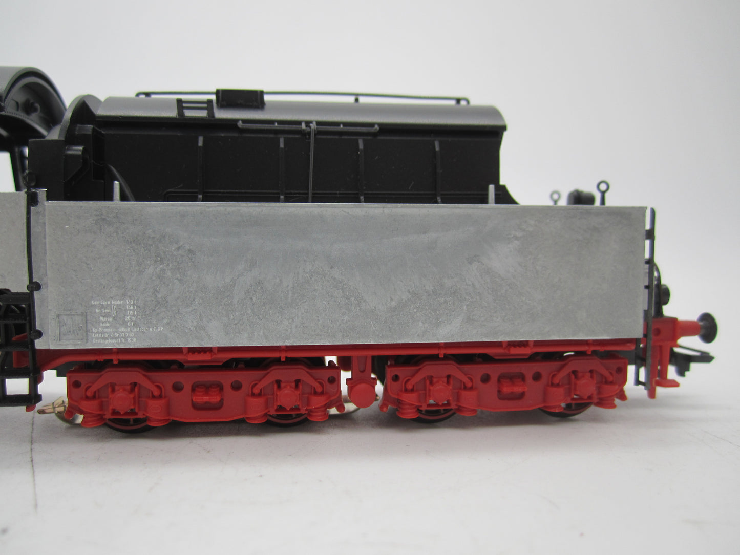 Märklin H0 - 37049 - Stoomloc met tender, BR 50.40 van de DB ongelakt - MFX/Sound