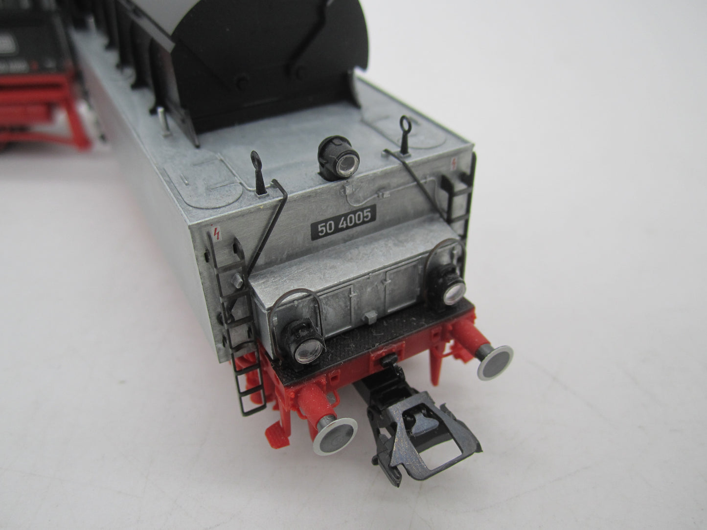 Märklin H0 - 37049 - Stoomloc met tender, BR 50.40 van de DB ongelakt - MFX/Sound