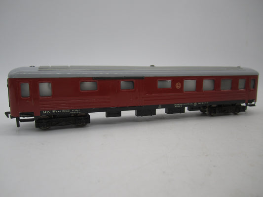Fleischmann H0 - 1415 - Bagagerijtuig van de SJ, met verlichting