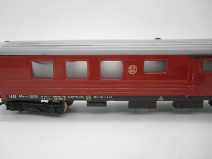 Fleischmann H0 - 1415 - Bagagerijtuig van de SJ, met verlichting