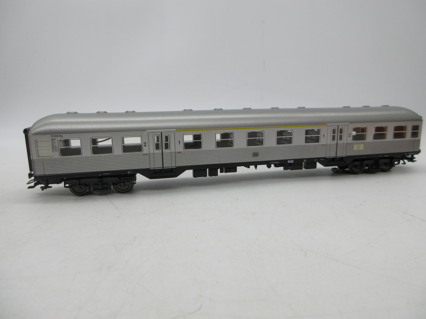 Märklin H0 - Uit set 29820 - Rijtuig "Silberlinge" 1e/2e klas 31 516 van de DB, met verlichting