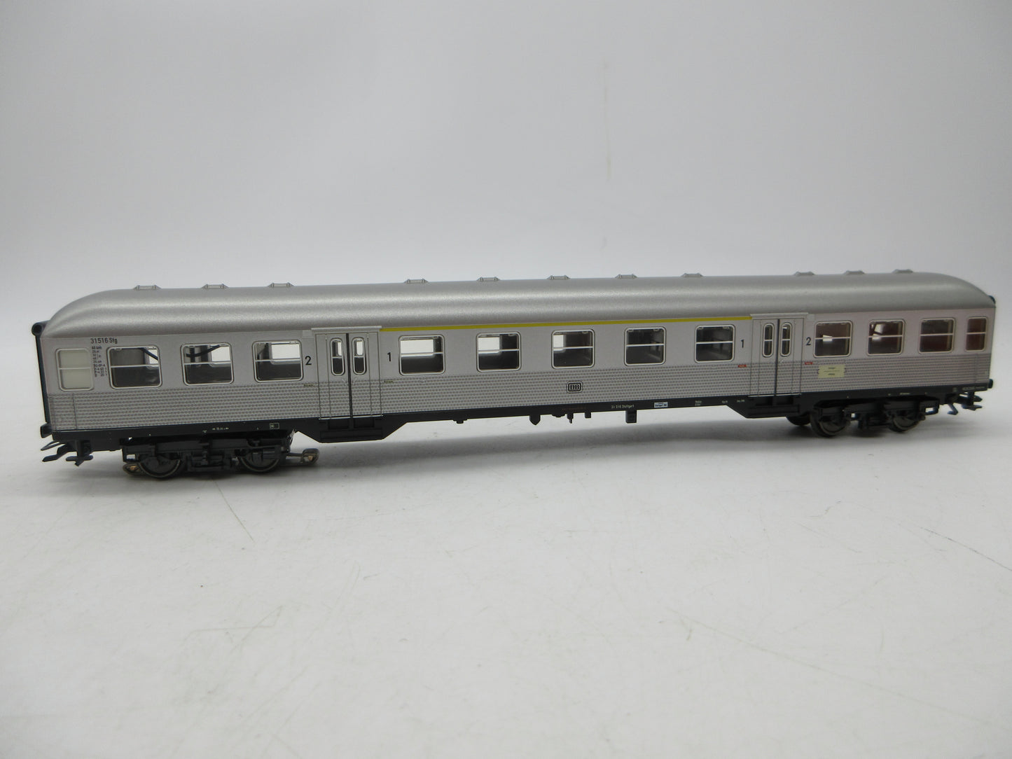 Märklin H0 - Uit set 29820 - Rijtuig "Silberlinge" 1e/2e klas 31 516 van de DB, met verlichting
