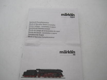 Märklin H0 - 39207 - Stoomloc met tender, BR 01 van de EFZ, Museumloc - MFX+/Sound