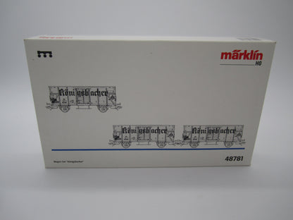 Märklin H0 - 48781 - 3-delige wagenset "Köningsbacher" DB