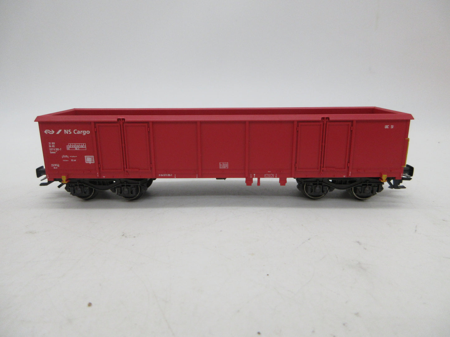 Märklin H0 - Hogeboordwagen van de NS Cargo