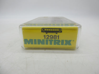 Minitrix N - 12981 - Bijwagen VT 98 "Railus" van de DB