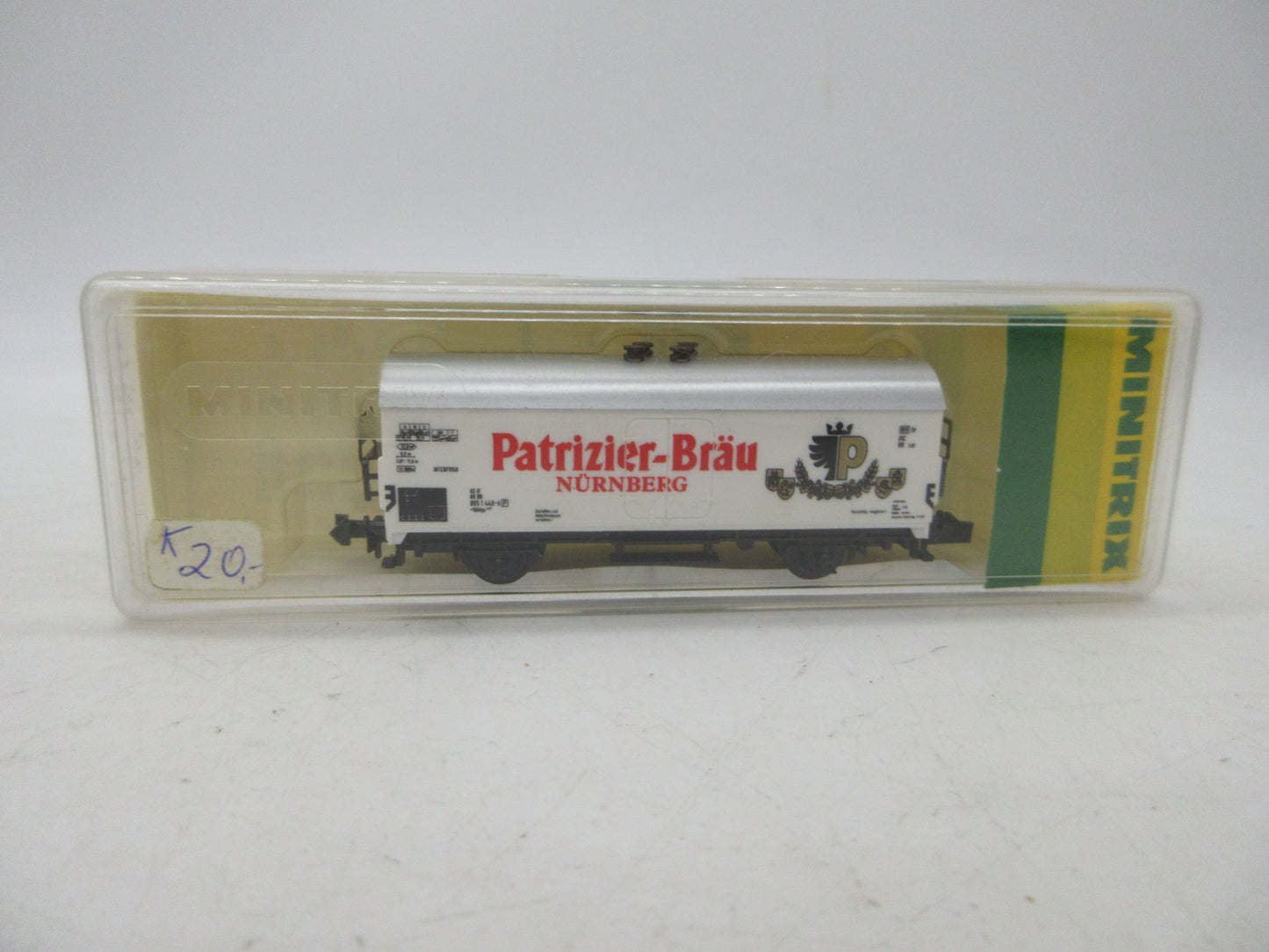 Minitrix N - 51 3227 00 - Bierwagen "Patrizier-Bräu" van de DB