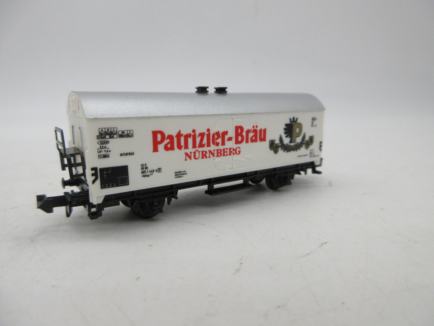 Minitrix N - 51 3227 00 - Bierwagen "Patrizier-Bräu" van de DB