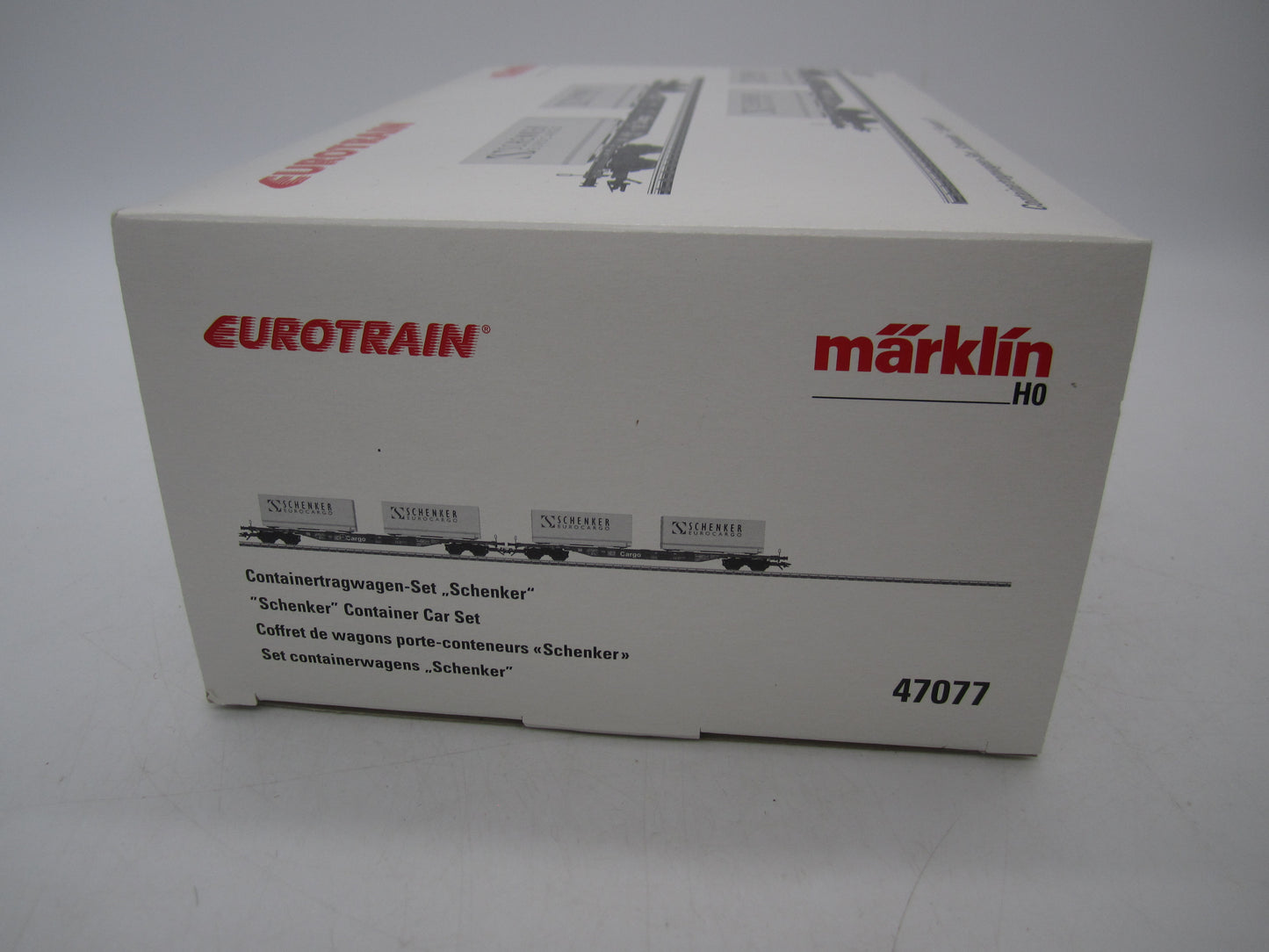 Märklin H0 - 47077 - 2-delige set Containerwagens "Schenker" van de DB Cargo