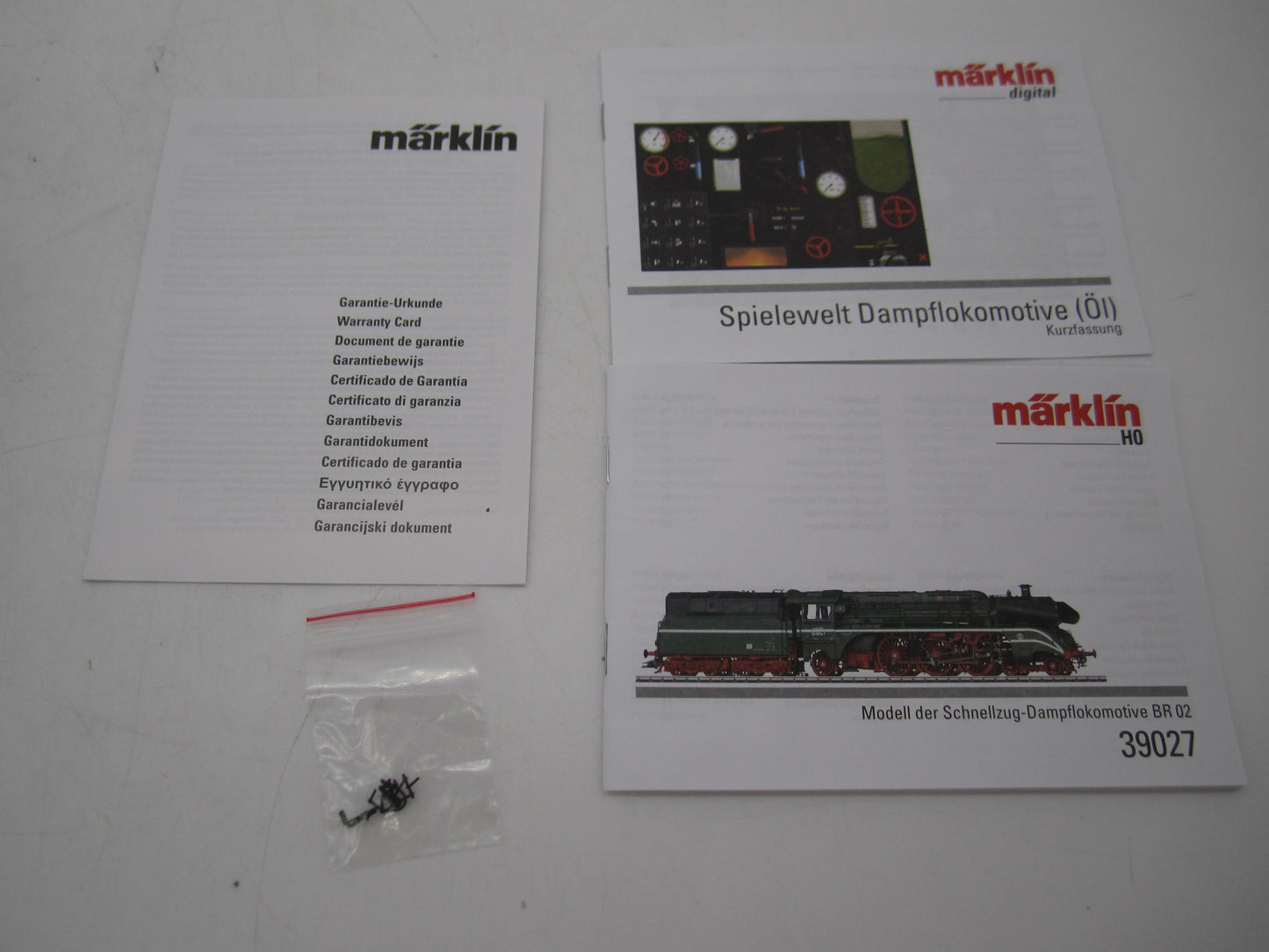Märklin H0 - 39027 - Stoomloc met tender, BR 02 van de DDR - MFX+/Sound