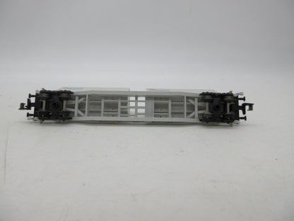Minitrix N - 13823 - Containerwagen, beladen met 2 containers van de DB