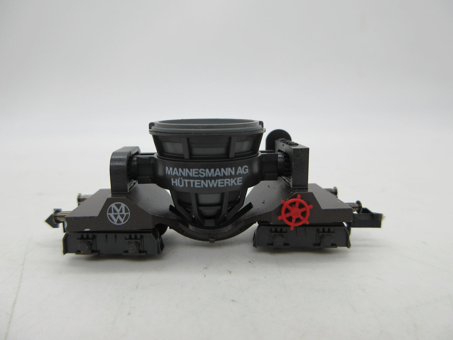 Minitrix N - 13827 - 2-delige set Hoogoven Slakkenwagen "Mannesmann"