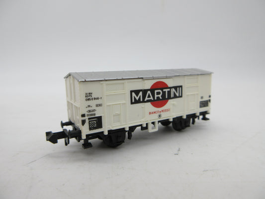 Minitrix N - 51 3281 00 - Gesloten goederenwagen "Martini" van de FS