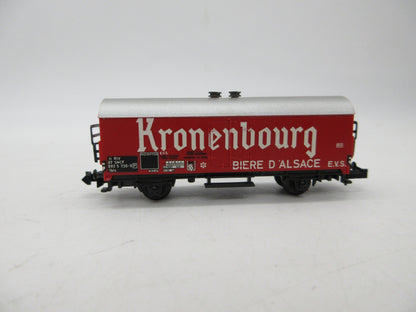 Minitrix N - 13594 - Bierwagen "Kronenbourg" van de SNCF