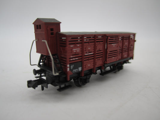 Fleischmann Piccolo N - 8356 - Veewagen met remmershuis van de DB