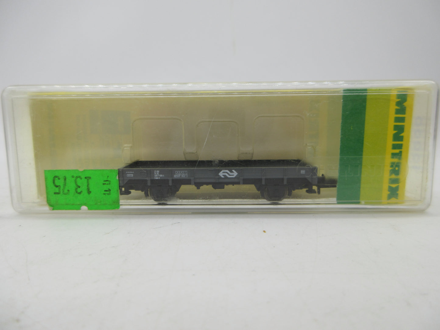 Minitrix N - 13638 - Platte goederenwagen van de NS