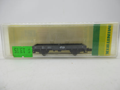 Minitrix N - 13638 - Platte goederenwagen van de NS