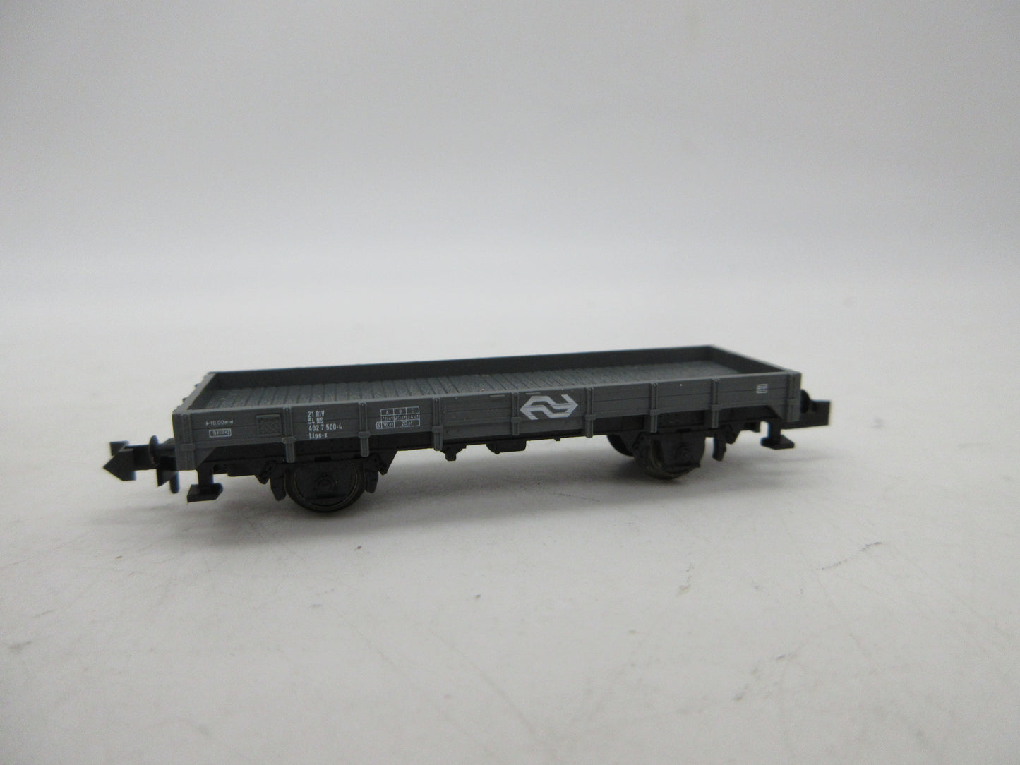 Minitrix N - 13638 - Platte goederenwagen van de NS